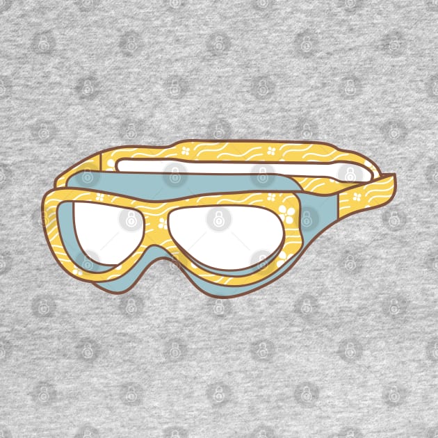 Swimming Goggles by Wlaurence